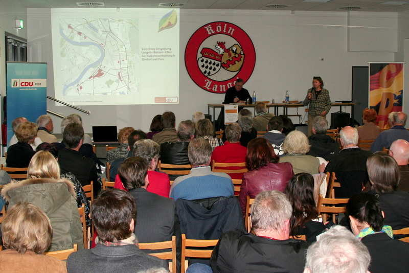 Zündorf-Süd:So nicht. Veranstaltung Langel 27.03.2014